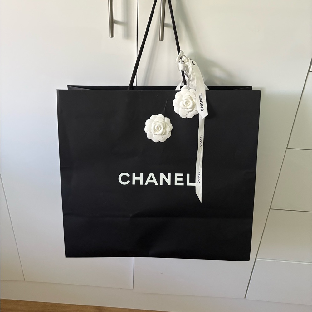 Chanel Black Shopping Bag
